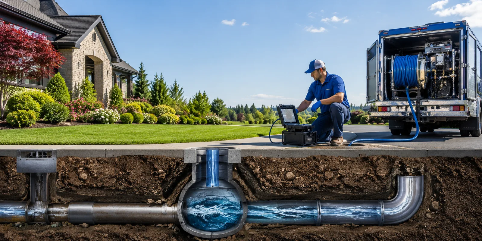Drainage restoration information for Flatwoods, WV